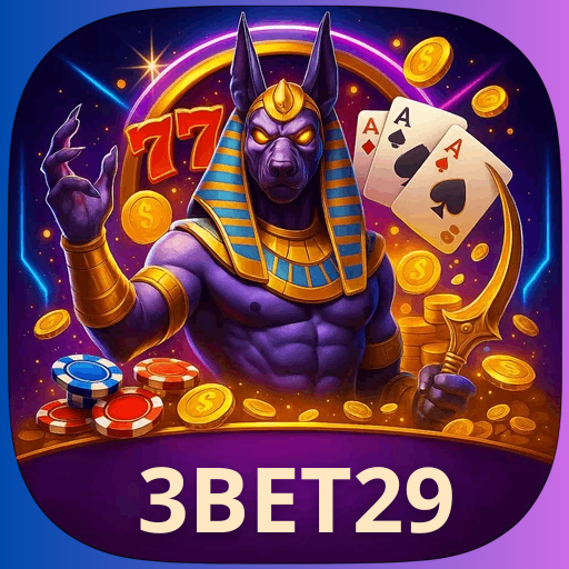Imagem promocional da 3BET29 mostrando a plataforma e suas vantagens